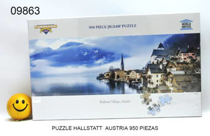 Imagen de PUZZLE HALLSTATT  AUSTRIA 950 PIEZAS 6.24